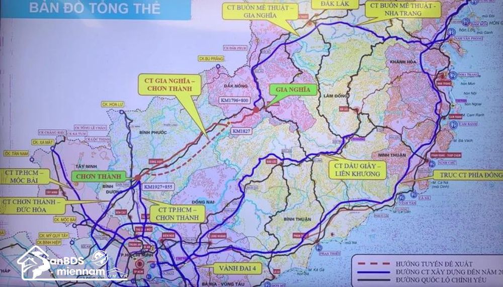 Bình Phước chuyển mục đích sử dụng 46ha rừng thực hiện cao tốc Bắc-Nam