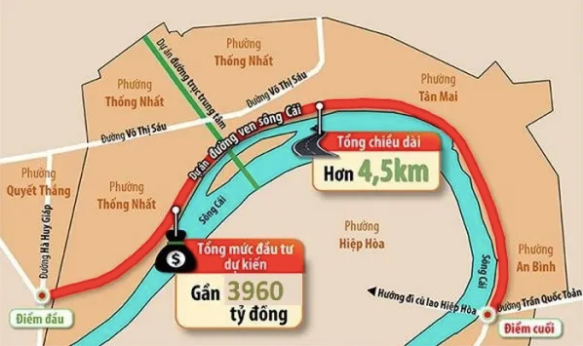 Thủ phủ của tỉnh Đồng Nai 'rót' gần 4.500 tỷ đồng gỡ khó cho dự án trọng điểm