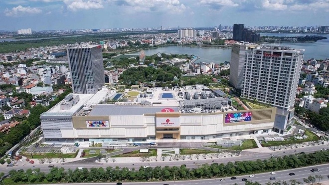 Lotte Mall Tây Hồ là tổ hợp trung tâm thương mại lớn nhất ở Việt Nam của Tập đoàn Lotte. Ảnh: Lotte.