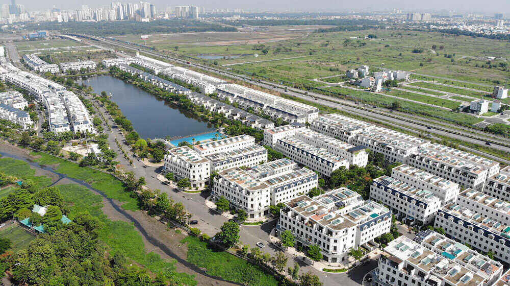 Tiền sử dụng đất của dự án Lake View City tăng mạnh khiến Novaland gặp khó. Ảnh: Novaland