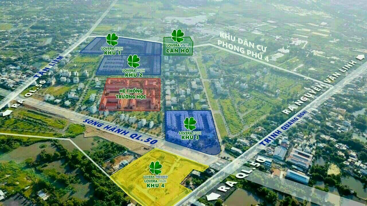 Bán Đất Nền KDC Phong Phú 4 DT 8X20 Đường Rộng 30M Giá Rẻ 48.5 Tr 1M2