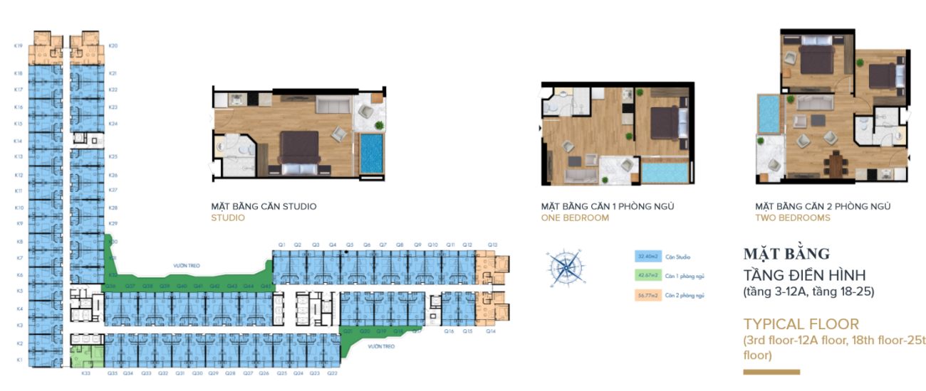 Thiết kế dự án căn hộ khách sạn Wyndham Lynn Times Thanh Thuỷ