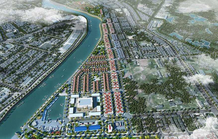 Phối cảnh dự án Royal Riverside City Móng Cái Quảng Ninh