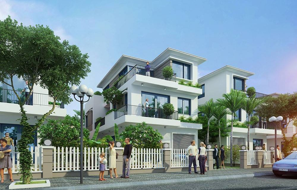 Thiết kế biệt thự dự án Royal Riverside City Móng Cái Quảng Ninh 
