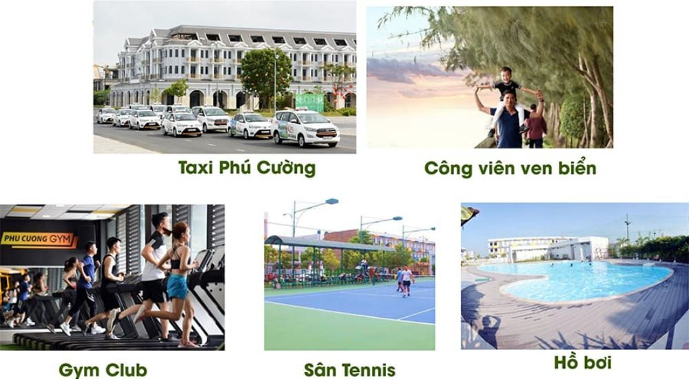 Tiện ích dự án Phú Cường Hoàng Gia