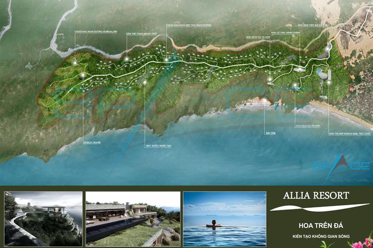 Vị trí dự án nghĩ dưỡng Allia Resort tại Quy Nhơn Bình Định