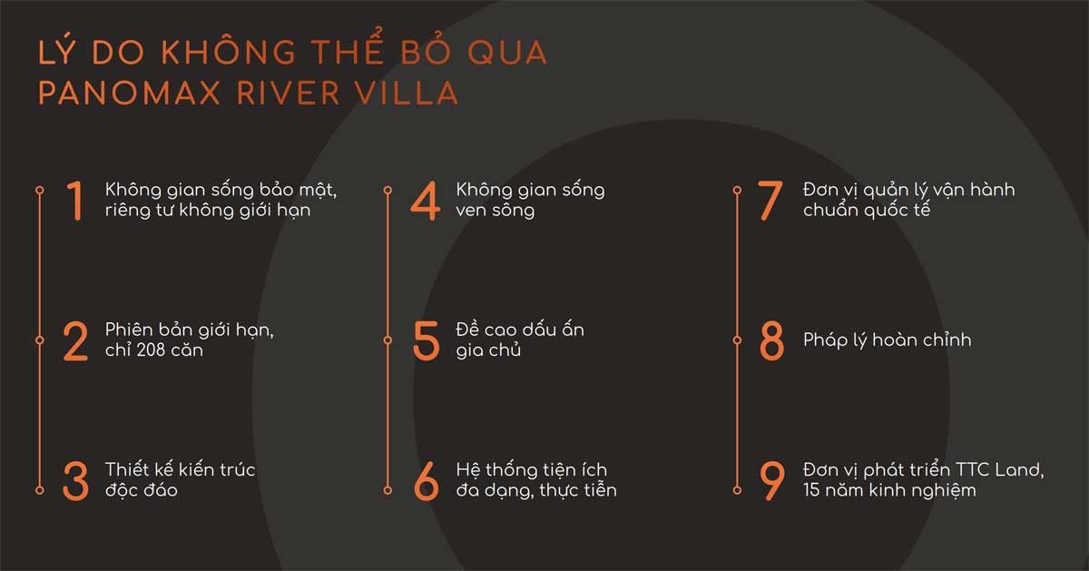 Lý do bạn nên mua Căn hộ Chung cư Panomax-River-Villa-Quận-7