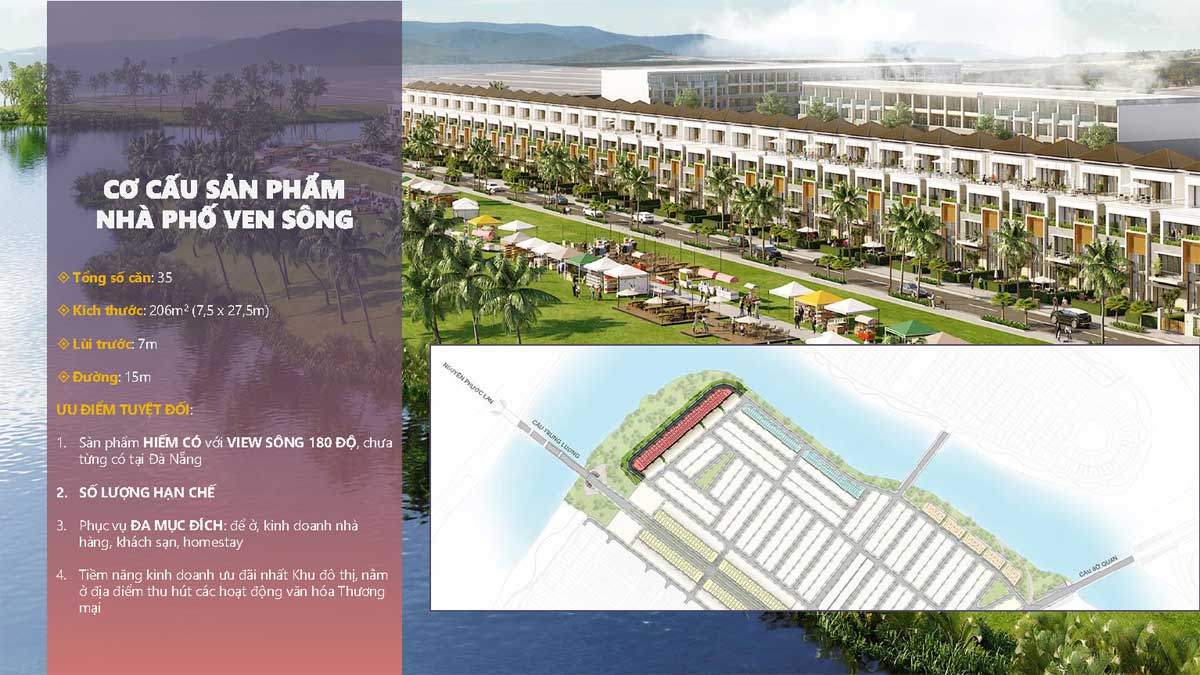 Nhà phố Dự án Sunneva Island Đà Nẵng