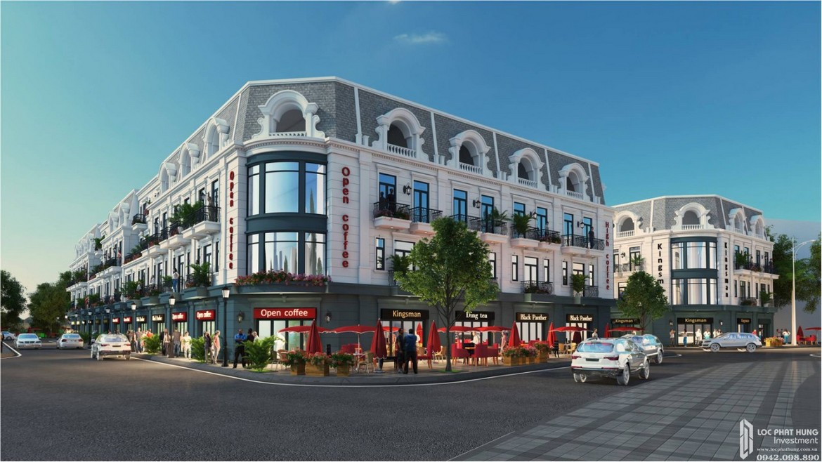Phối cảnh dự án căn hộ shophouse Royal Landmark Quảng Bình Đồng Hới Đường Hương Giang chủ đầu tư Hoàng Gia Hưng