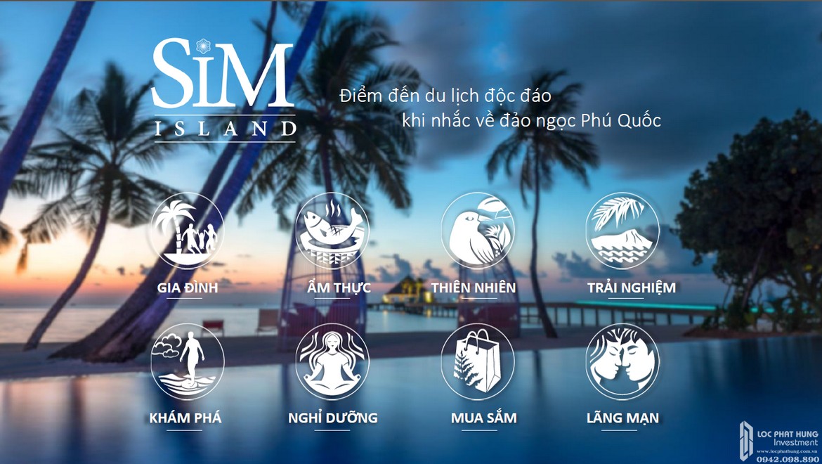 Tích hợp các tiện ích đa dạng tại Condotel Sim Island Phú Quốc