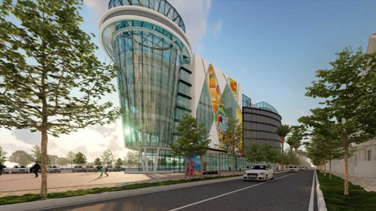Khu trung tâm thương mại 9 tầng Dự án Khu đô thị Thành đô Smart City