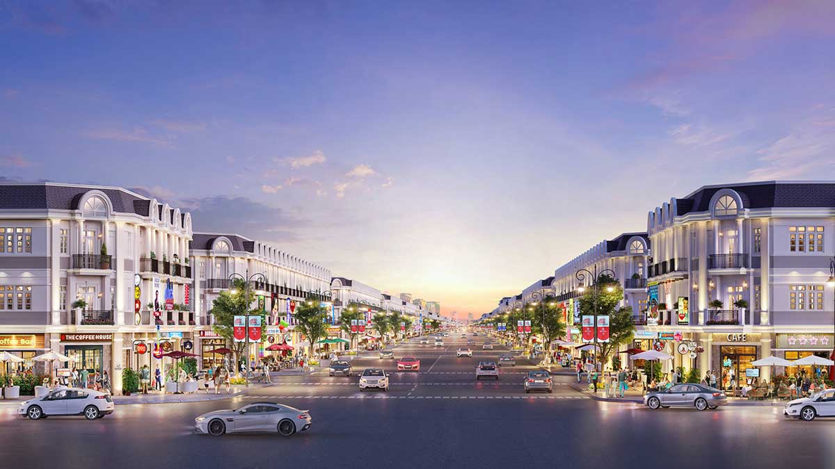 Phối cảnh Nhà phố Century City Long Thành Đồng Nai