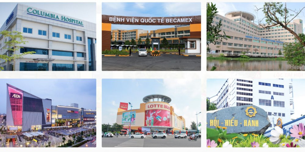Tiện ích dự án Royal Market Town Thuận An Bình Dương 