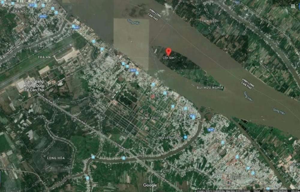 Vị trí dự án TSM Luxury City trên Google Map